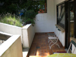 Dossenheim Ferienwohnung an der Bergstra�e : Terrasse