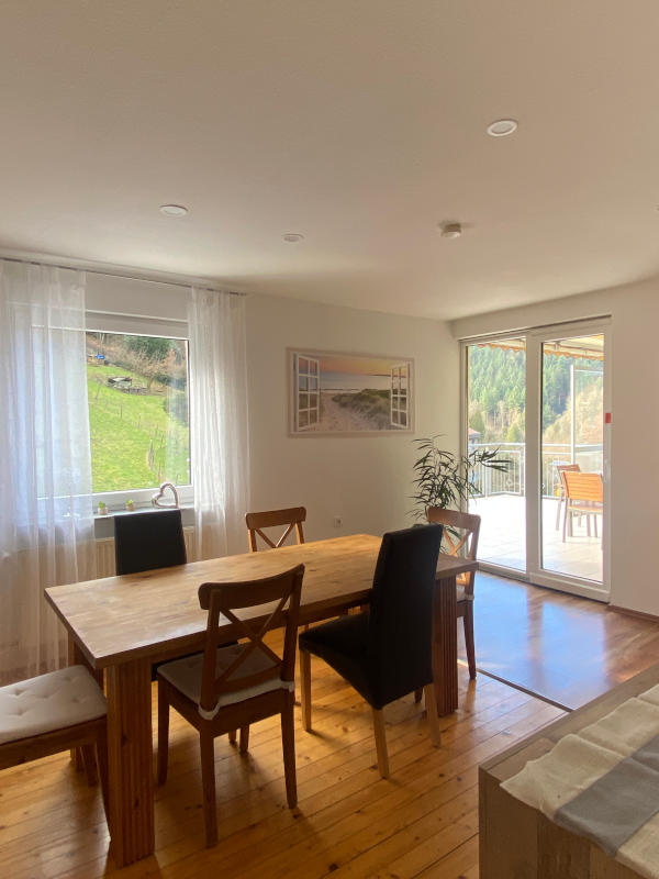 Heidelberg Ferienwohnung Krebs: Esszimmer